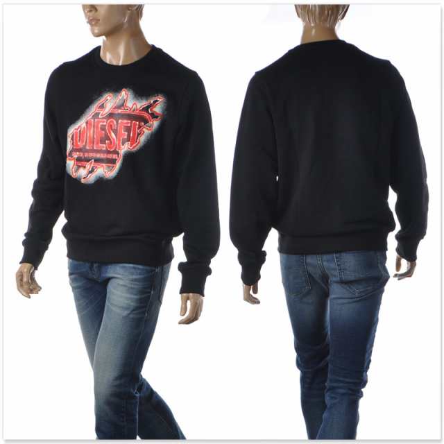 DIESEL 望ましい ディーゼル メンズ トレーナー A09827 0BAWT S