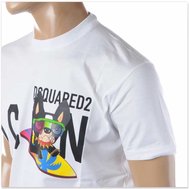 ディースクエアード DSQUARED2 Tシャツ メンズ ブランド クルーネック ...
