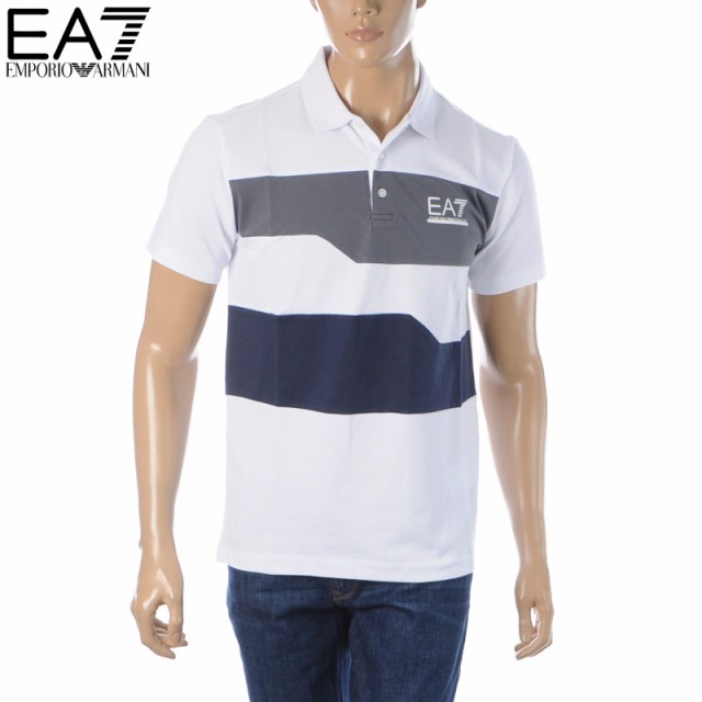 エンポリオアルマーニ Ea7 Emporio Armani ポロシャツ メンズ 3kpf08 Pj04z ホワイト 21春夏新作の通販はau Pay マーケット Bravas ブラバス