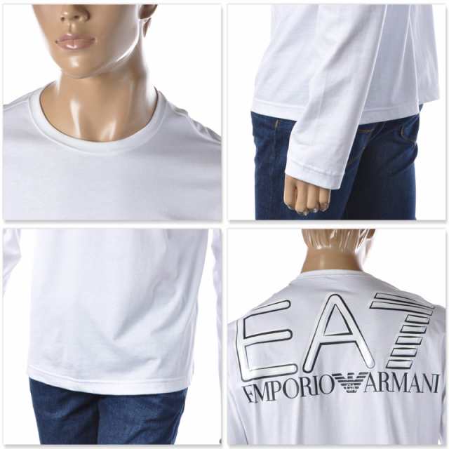 エンポリオアルマーニ EA7 EMPORIO ARMANI クルーネックTシャツ 長袖