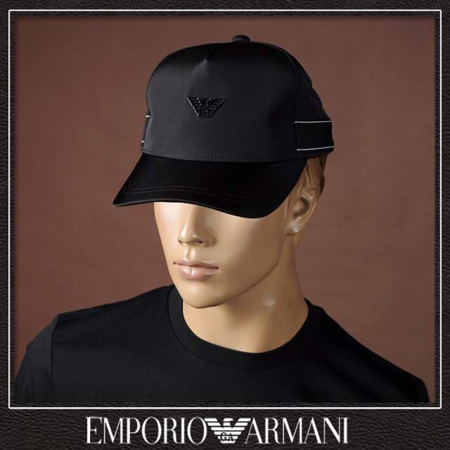 エンポリオアルマーニ EMPORIO ARMANI キャップ 帽子 メンズ ブランド ...