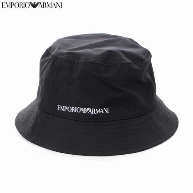 エンポリオアルマーニ EMPORIO ARMANI バケットハット 帽子 メンズ ...