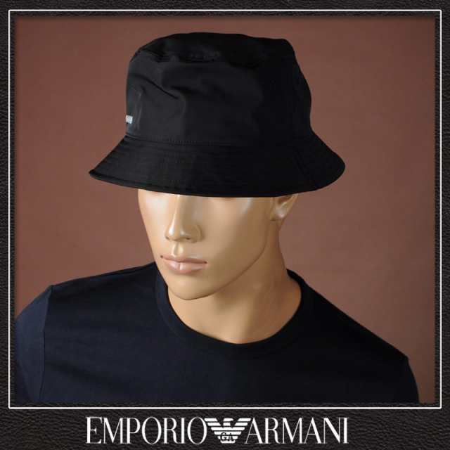 エンポリオアルマーニ EMPORIO ARMANI バケットハット - ハット