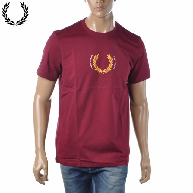 フレッドペリー FRED PERRY クルーネックTシャツ 半袖 メンズ ブランド