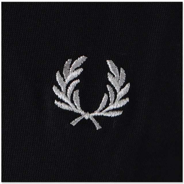 フレッドペリー FRED PERRY Tシャツメンズ 長袖 ブランド ロンT クルーネック M9602 ブラック