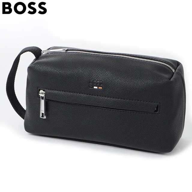 ヒューゴボス HUGO BOSS セカンドバッグ クラッチバッグ メンズ ブランド 50490874 ブラック 2024秋冬新作