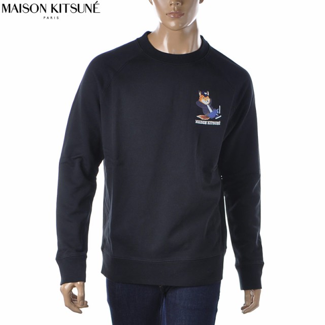 MAISON KITSUNE メゾンキツネ Crewnwck Swaetshirt クルーネック