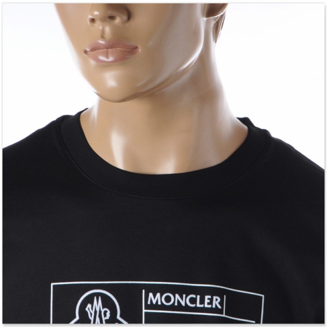 モンクレール MONCLER Tシャツ メンズ ブランド 長袖 ロンT クルー