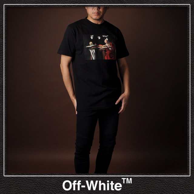 オフホワイト OFF-WHITE Tシャツ 半袖 クルーネック メンズ ブランド ...