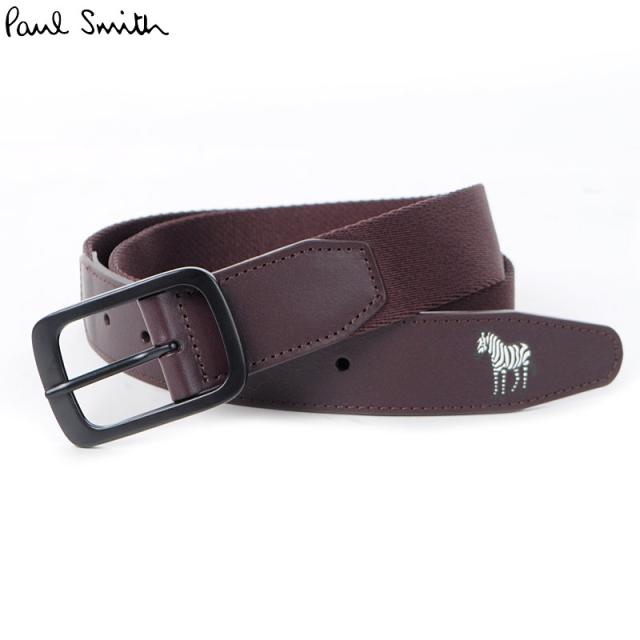 ポールスミス PAUL SMITH ベルト メンズ ブランド M2A 7622 LZEBRW バーガンディ