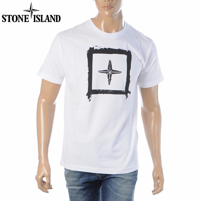 ストーンアイランド STONE ISLAND Tシャツ 半袖 クルーネック メンズ