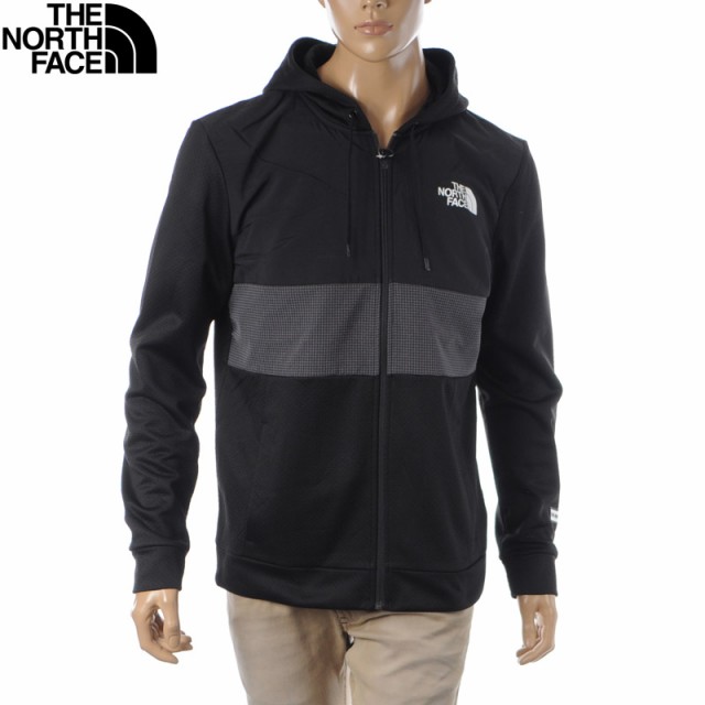 ザ ノースフェイス THE NORTH FACE ジップアップパーカー メンズ スウェット MEN’S MA OVERLAY JACKET NF0A5IBV ブラックの通販は