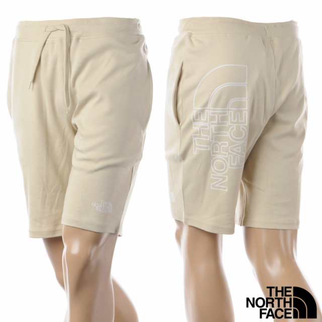 ザ ノースフェイス THE NORTH FACE ショートパンツ スウェット メンズ ブランド MEN’S GRAPHIC SHORT LIGHT  NF0A3S4F ベージュ｜au PAY マーケット