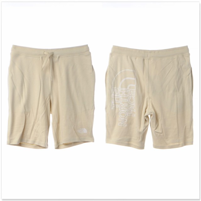 ザ ノースフェイス THE NORTH FACE ショートパンツ スウェット メンズ ブランド MEN’S GRAPHIC SHORT LIGHT  NF0A3S4F ベージュ