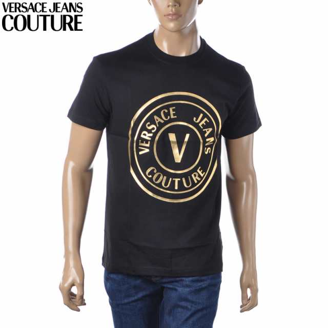 VERSACE JEANS ヴェルサーチ Tシャツ 半袖 丸首 - Tシャツ