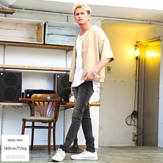 送料無料 デニム パンツ メンズ カットデニム スウェットデニム ジーンズ ストレッチ 細身 サーフ カットデニムストレッチデニムパンの通販はau Pay マーケット ラグスタイル