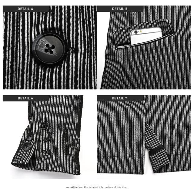 ボトムス別売り※ 春新作 イタリアンカラー ジャケット メンズ