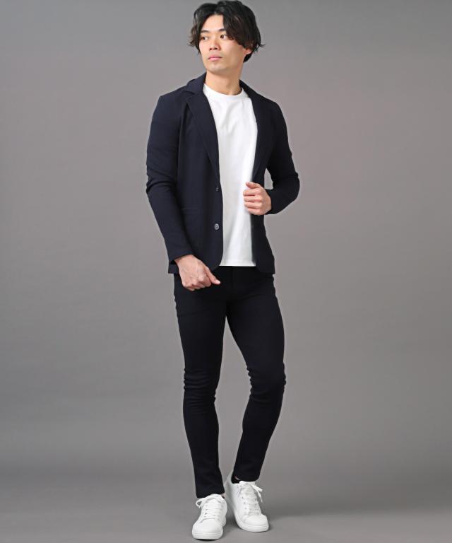 セットアップ メンズ テーラードジャケット スラックス カルゼ キレイめ 春【カルゼテーラードジャケット＆パンツセットアップ】 aa-3012 セットアップ メンズ テーラードジャケット スラックス カルゼ キレイ