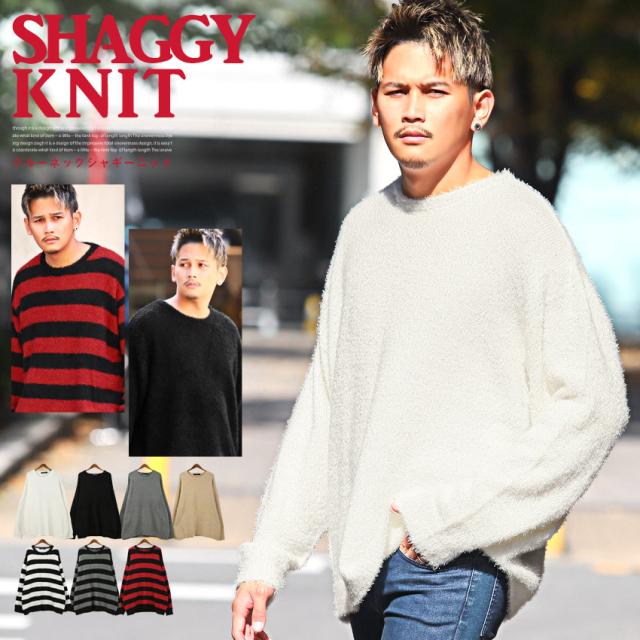 AURALEE シャギーニット　ブラック　コットンニット　セーター　メンズ　無地 楽天市場】△送料無料△ ニット メンズ セーター シャギーニット