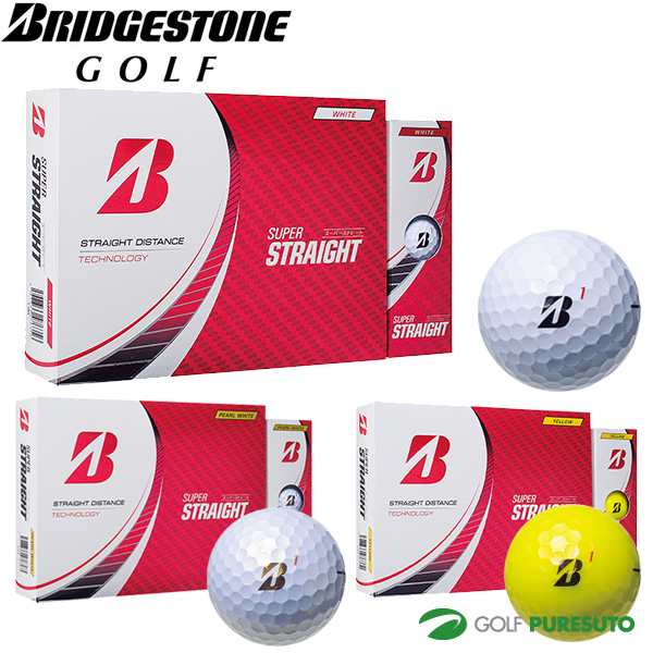 【色: パールホワイト】BRIDGESTONEブリヂストンゴルフボール SUPE