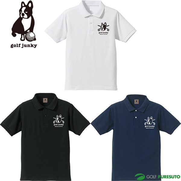 クラウディオ・パンディアーニ Claudio Pandiani ゴルフジャンキー Golf Junky 半袖 ポロシャツ メンズ