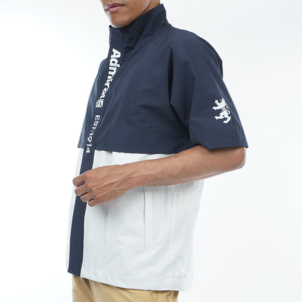アドミラル ゴルフ 2WAY レインウェア 上下セット ADMA3R1／ADMA3R2 カッパ ゴルフウェア 2023年秋冬モデル Admiral Golf_3