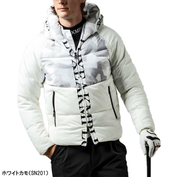 こがも リュクスエイケイエムプラス ゴルフ 長袖 フルジップ 中綿