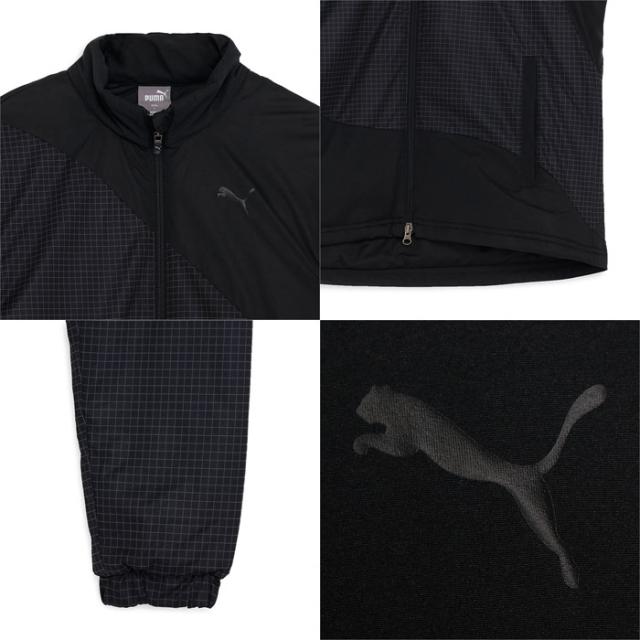 プーマ ゴルフ ハイパー ストレッチ カラーブロック フルジップ 中綿