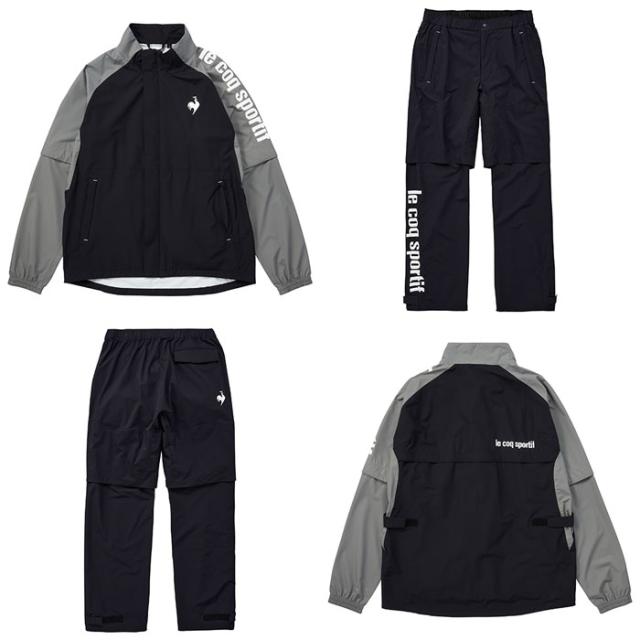 ルコック ストレッチフォーサー レインウェア QGMXJH00W 上下