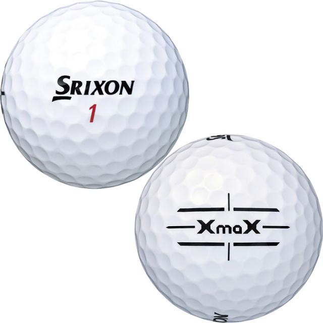 【新品未使用】SRIXON XmaX ホワイト　最新モデル2ダース SRIXON 【即納】 2ダース スリクソン エックス マックス