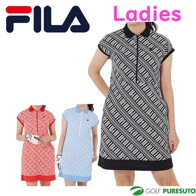 【レディース】フィラ ゴルフ 総柄 ワンピース 754-460 トップス ゴルフウェア 2024年春夏モデル FILAの通販は 5,940円