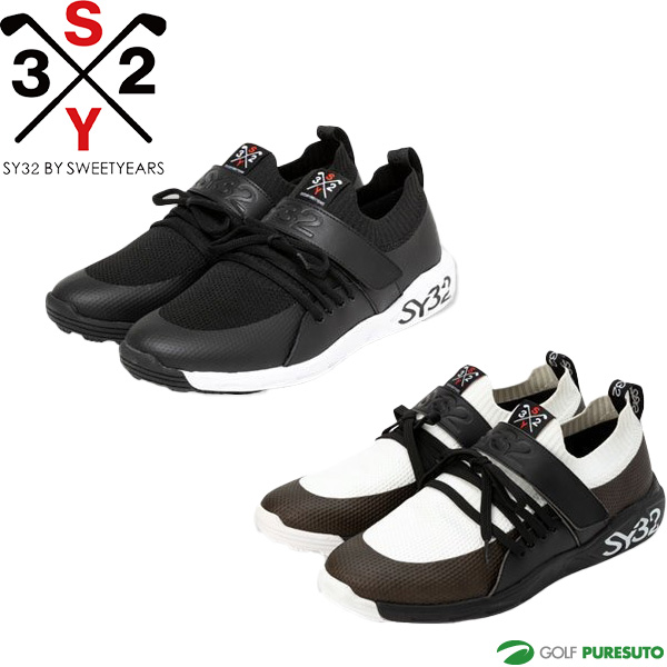 SY32 by SWEET YEARS ゴルフシューズ SY GOLF SHOES スパイクレスシューズ メンズ SYG-23A115 エスワイサーティトゥ バイ スウィートイヤーズ 2024年春夏モデル 靴
