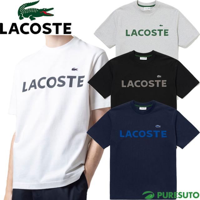 ラコステ LACOSTE 半袖 Tシャツ ヘビーウェイトブランドネームロゴTシャツ TH2299-99 トップス タウンユース カジュアルの通販は 8,800円