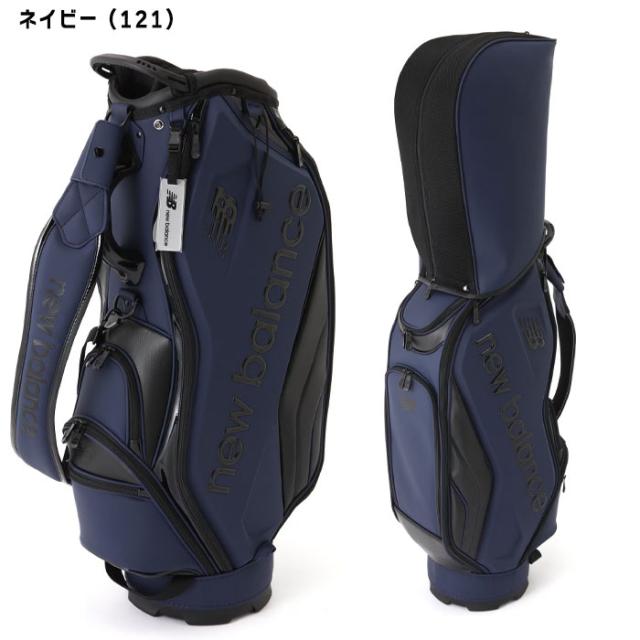 ニューバランス ゴルフ マットPU×エンボスPU×エナメル 9.5型 キャディ