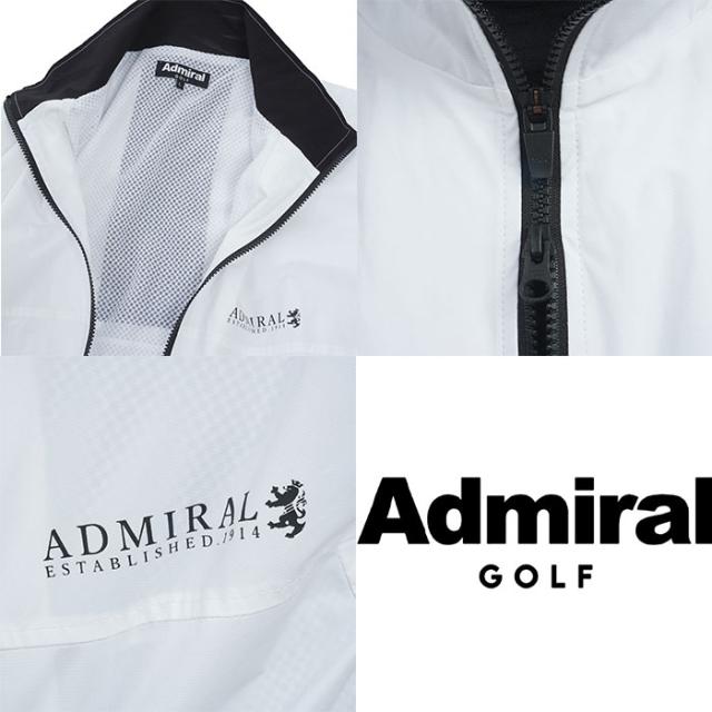 アドミラル ゴルフ 撥水ストレッチ ウィンドジャケット ADMA469 ゴルフ