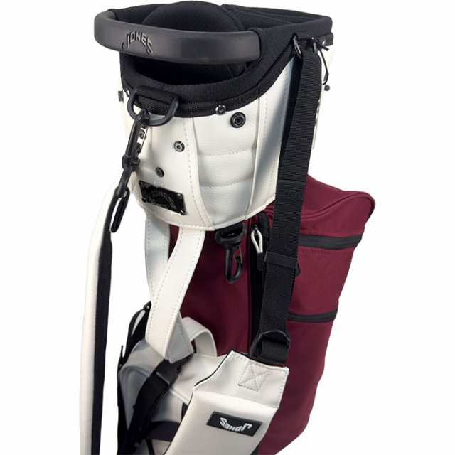 楽天市場】ジョーンズ JONES Trouper Stand Bag Maroon キャディ
