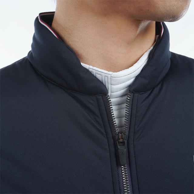 トミーヒルフィガー ゴルフ 圧着キルト 中綿 ベスト THMA467 ゴルフウェア トップス 2024年秋冬モデル TOMMY HILFIGER_3