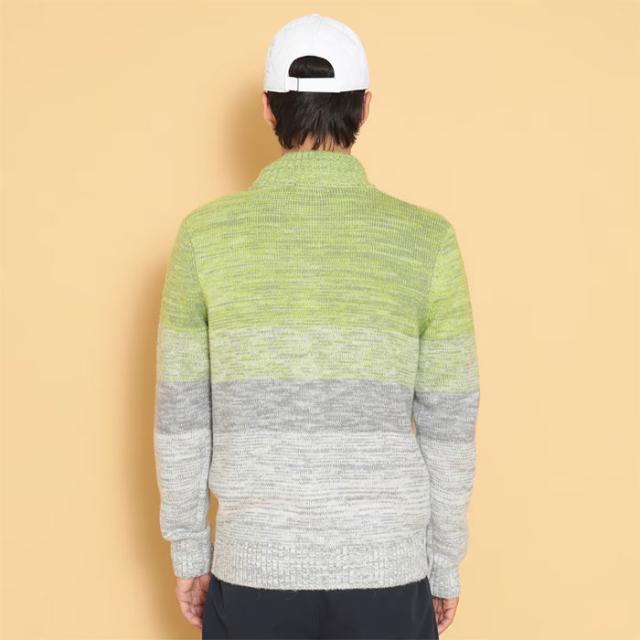 キャロウェイ ゴルフ メランジグラデーション フルジップ ニット C24218106 ゴルフウェア トップス 2024年秋冬モデル Callaway GOLFの通販は