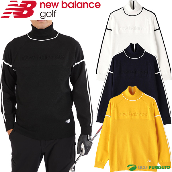 ニューバランス ゴルフ 長袖 タートルネックニット プルオーバー メンズ 012-4274001 2024年秋冬モデル New Balance 秋冬ウェア トップス セーター ゴルフウェアの通販は