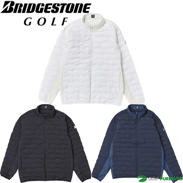 ブリヂストン ゴルフ 長袖 フルジップ 中綿ブルゾン メンズ 6GD01D アウター ジャケット 前開き ダウンジャケット ゴルフウェア 2024年秋冬モデル 秋冬ウェア BRIDGESTONE GOLF B-02 防寒の通販は