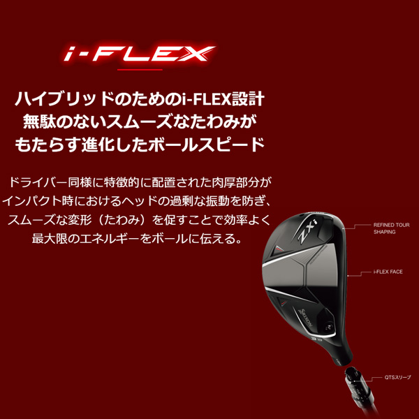ダンロップ スリクソン ZXi ハイブリッド（ユーティリティ） N.S.PRO 950GH neo スチールシャフト［DUNLOP SRIXON］_7