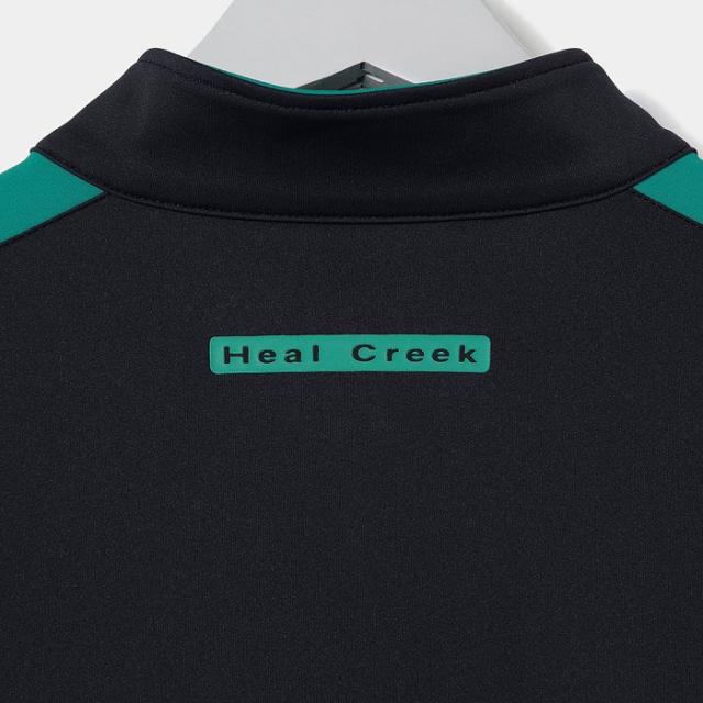 ヒールクリーク EcoBlueベア スムース 長袖 ハーフジップ 001-22911 ゴルフウェア トップス 2024年秋冬モデル Heal Creek GOLF_7