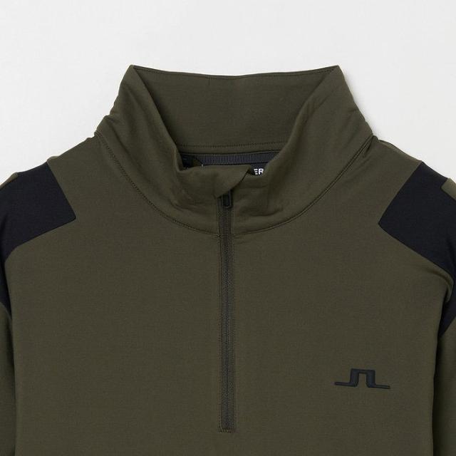 J.リンドバーグ ゴルフ ショルダーブリッジ ハーフジップ ミッドレイヤー 071-32919 ゴルフウェア トップス 2024年秋冬モデル J.LINDEBERG GOLF_5