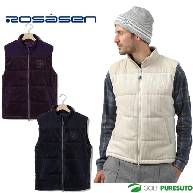 ロサーセン ゴルフ パイル起毛 中綿 ベスト 044-42071 ゴルフウェア トップス 2024年秋冬モデル Rosasen GOLFの通販は