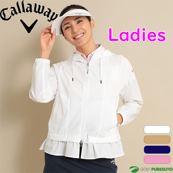 【レディース】キャロウェイ 長袖 フルジップブルゾン 8WAYストレッチ C24115200 アウター ゴルフウェア 女性用 Callaway golf 春夏モデル 春夏ウェア 24SSの通販は 8,250円