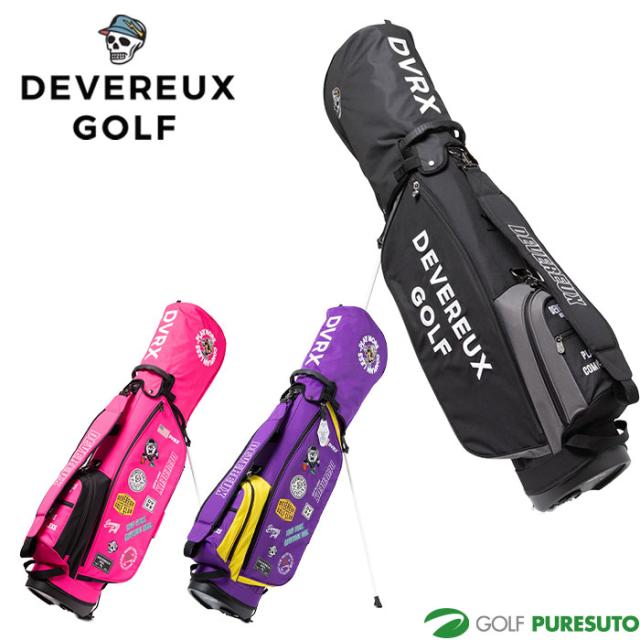 デヴァロー ゴルフ 9.0型 ロゴ アソーテッド キャディーバッグ 763572822 ゴルフバッグ スタンドタイプ ネームプレート刻印無料！ 2025年春夏モデル DEVEREUX GOLFの通販は 42,185円