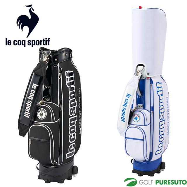 ルコックスポルティフ ゴルフ 9.0型 キャスター付き キャディバッグ LG5SCB00U ゴルフバッグ カートタイプ 2025年春夏モデル le coq sportif GOLFの通販は 26,611円