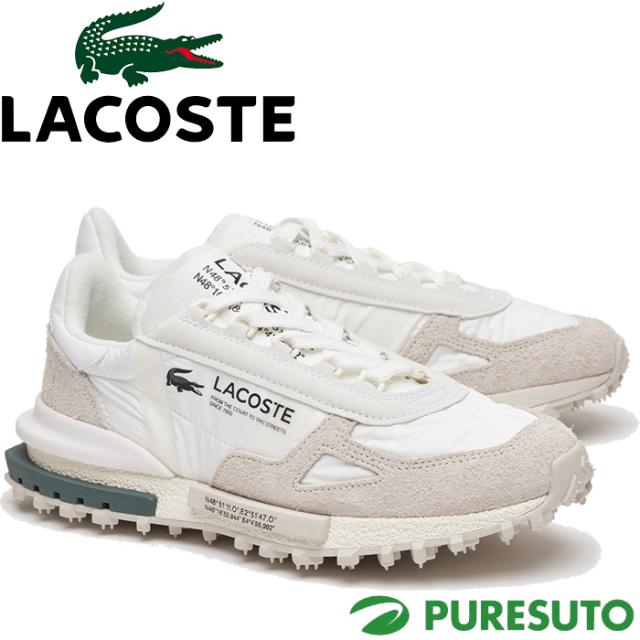 ラコステ LACOSTE スニーカー ELITE ACTIVE 223 1 SMA エリートアクティブ メンズ 46SMA0008 1R5 タウンユース カジュアル 靴 ローカット シューズ スポーツシューズ 2025年春夏モデルの通販は