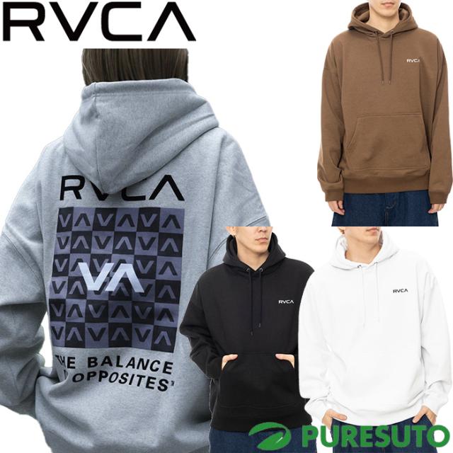 ルーカ RVCA 長袖 プルオーバー パーカー メンズ BE042040 バランスボックス HD カジュアル 2024年秋冬モデル BALANCE BOX HD 秋冬ウェア