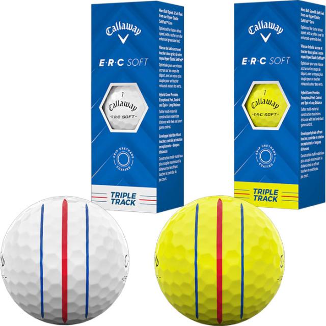 キャロウェイ E・R・C SOFT ゴルフボール ●2025年モデル● 2ダースセット（24球入り） Callaway Golf[まとめ買い][イーアールシー ソフト]_3